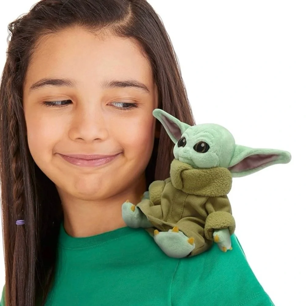 Star Wars Magnetic shoulder Plush Toy Set Porg Grogu
